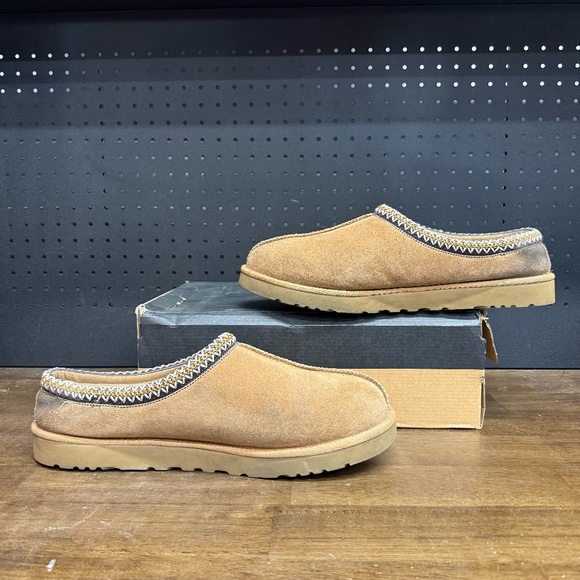 Used W Box! Men's UGG Tasman II Chestnut Classic Fall Winter Slippers Size 16 - Picture 2 of 5